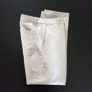 FootJoy FJ Men's 33x30 *(34x29) Performance Golf Pants Stone Beige Flat Front